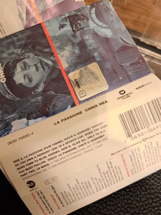 La Passione Chris Rea kaseta magnetofonowa