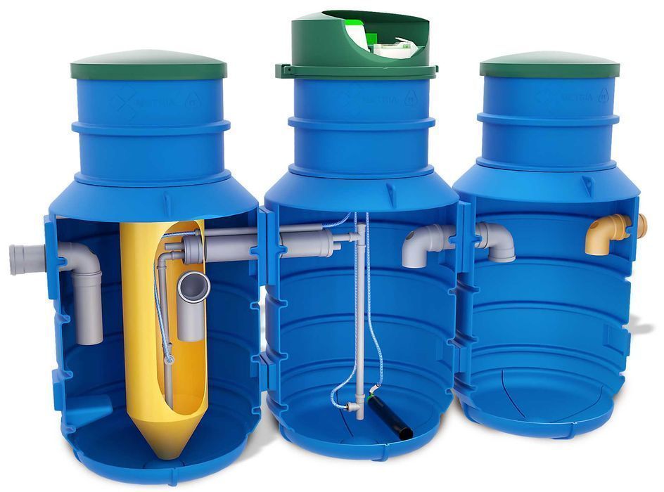 Przydomowa biologiczna oczyszczalnia ścieków PuerFlow  6 osób