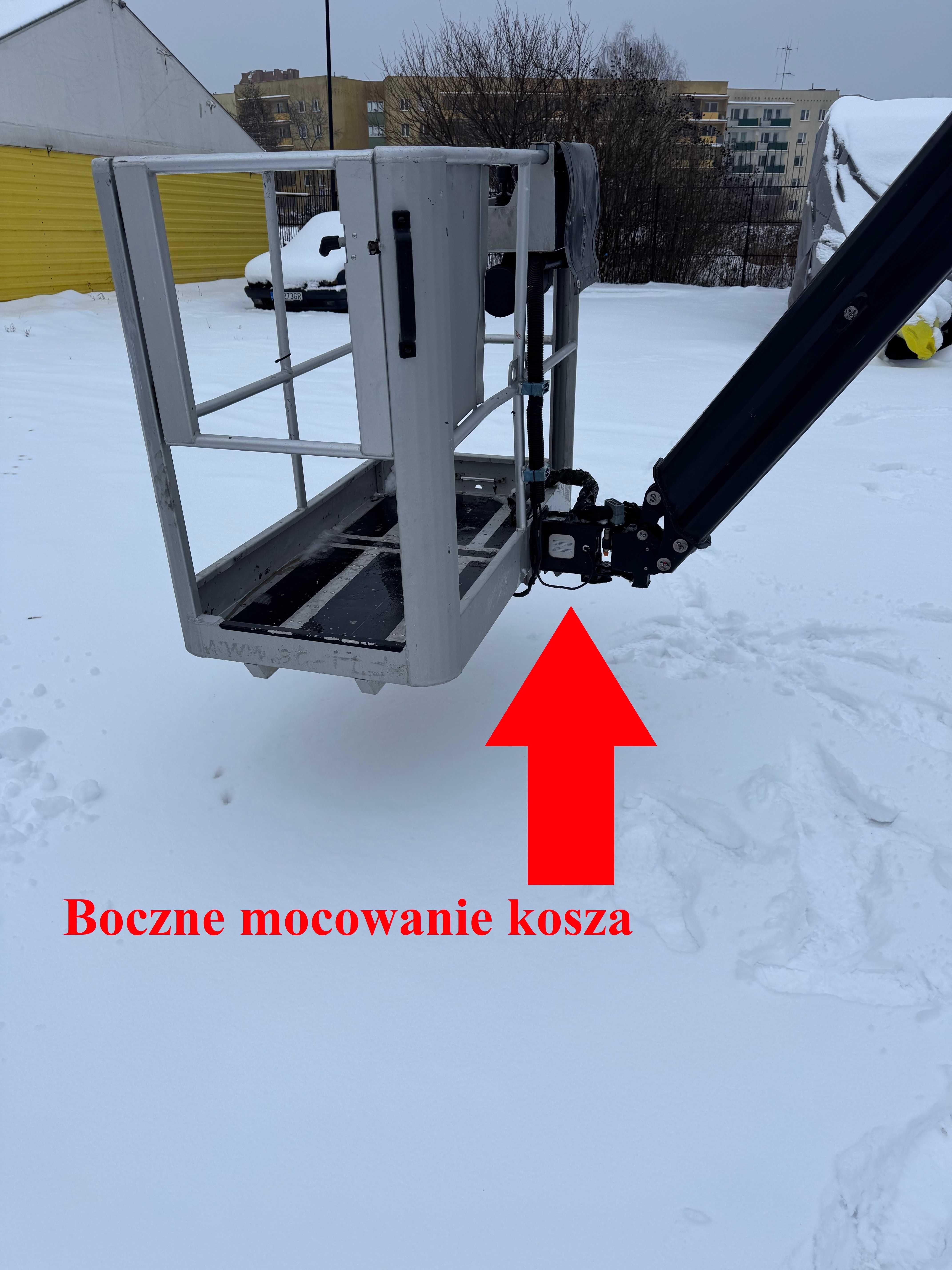 Podnośnik koszowy , zwyżka , 24,5m wynajem 24h wycinka drzew, usługi