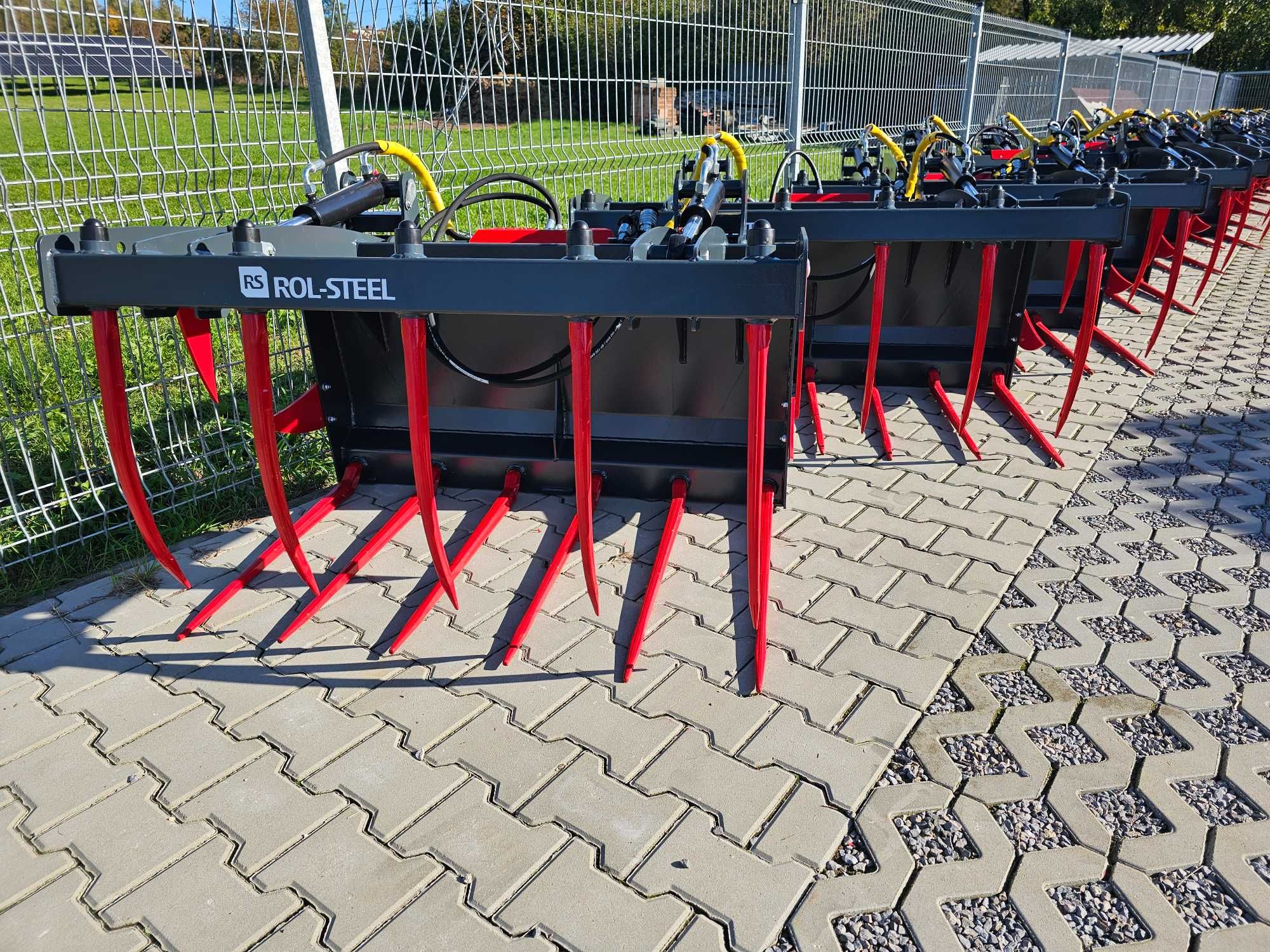 Krokodyl widło szuflo łyżko krokodyl do tura ładowarki ROL-STEEL nowe