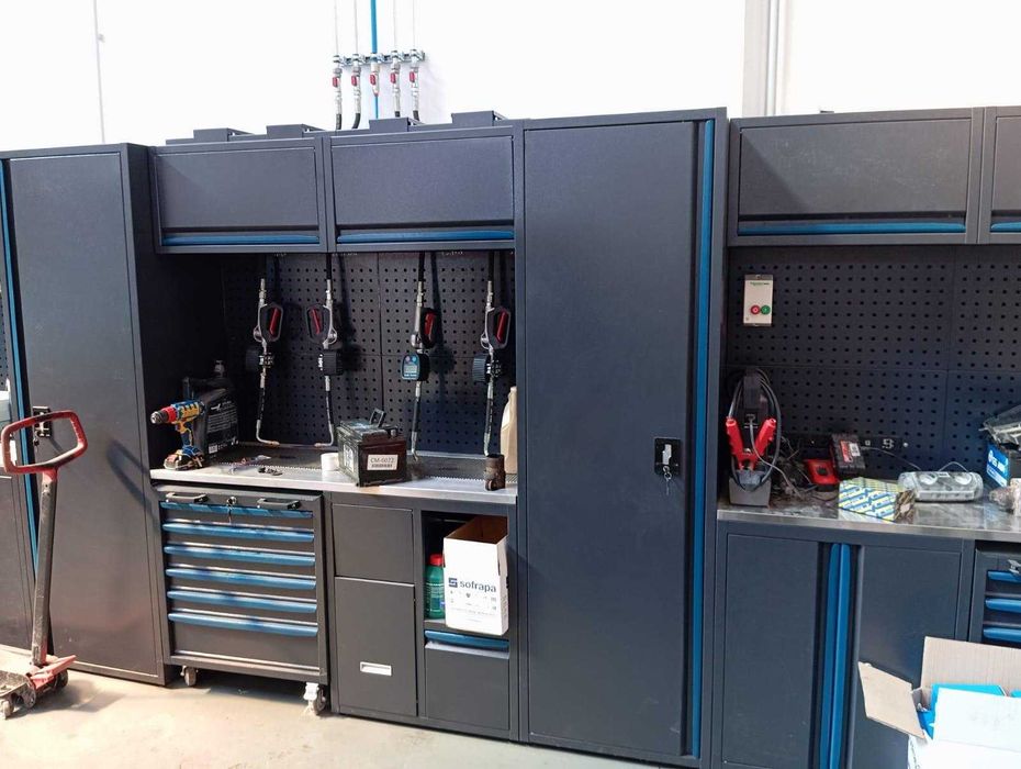 Mobiliário técnico para oficinas - modulação PREMIUM/ TOP
