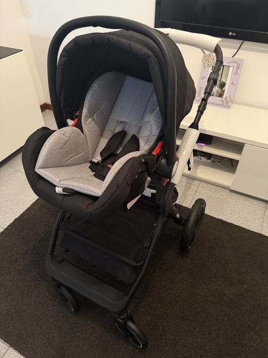 Carrinho de bebe 3 em 1