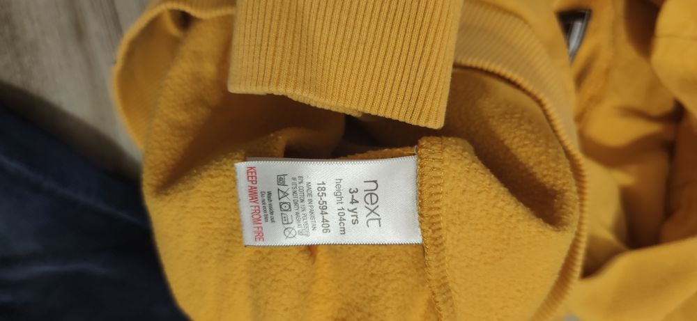 Продам вещи next для мальчика. Вельветовые штаны и батник Некст. 104