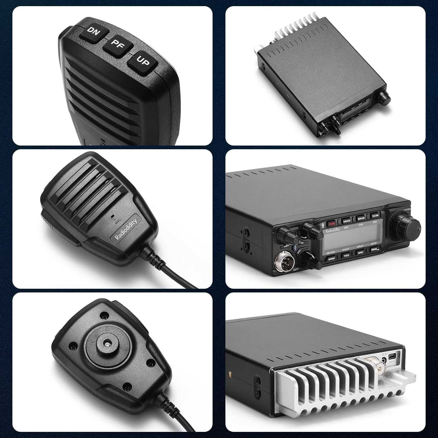 Radiotelefon 80W Radioddity QT80 AM/FM/SSB QT80