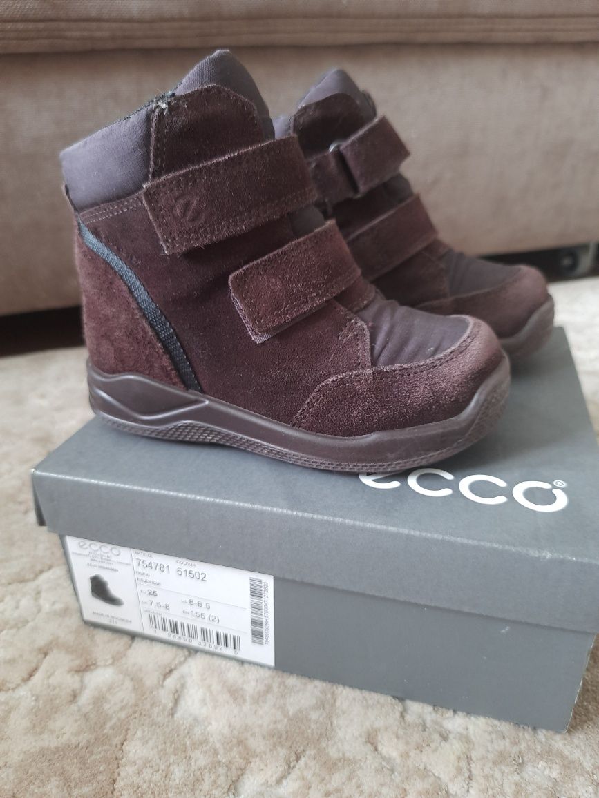 Зимові черевички Ecco Urban mini з мембраною Gore-tex, 25 розмір