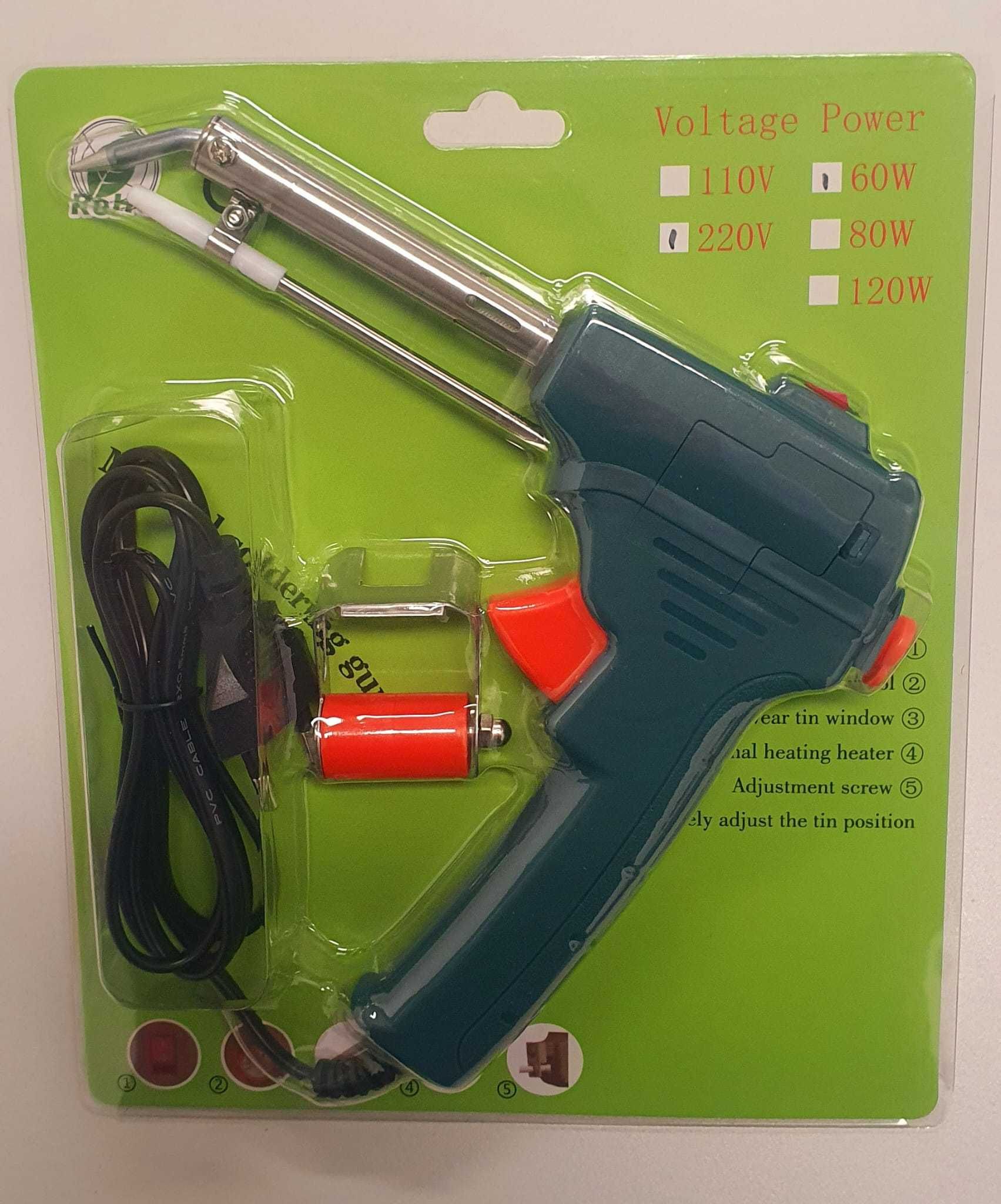 Pistola de Soldar com alimentador automático de solda para Electrónica