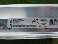 Profil okapowy aluminiowy