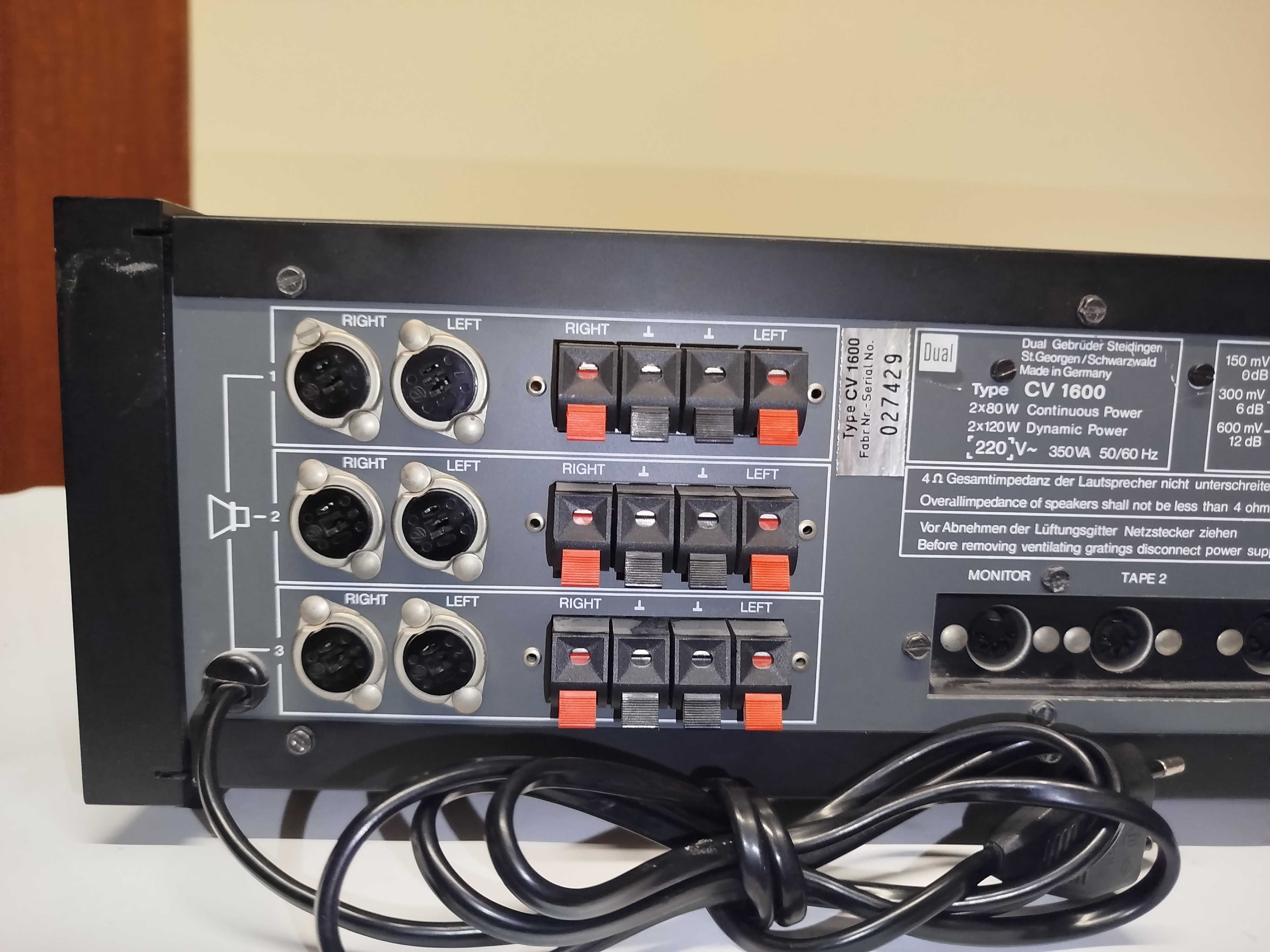 Wzmacniacz DUAL CV1600 w stanie bardzo ładnym