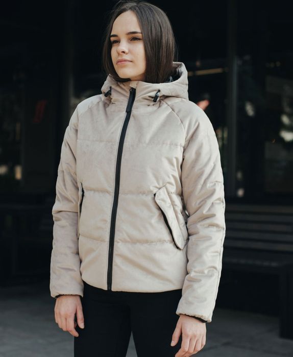 Куртка-Велюр staff, бежива, Велюр