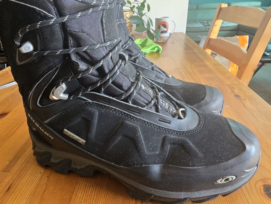 Buty męskie Salomon górskie alpinistyczne. Nie przemakalne, ocieplane