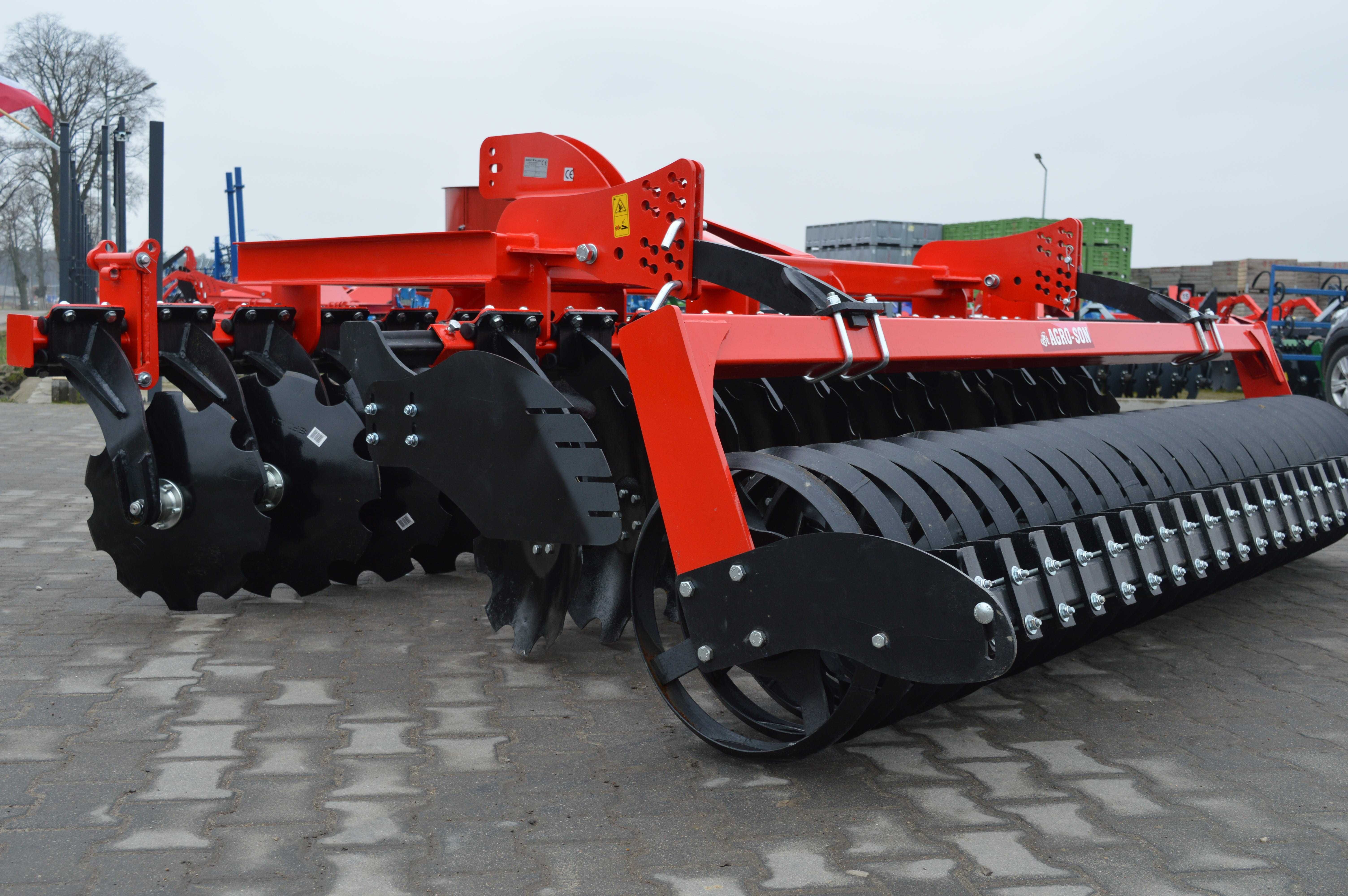 Brona talerzowa agregat 3m od firmy AGRO-KLON daszek PROMOCJA !