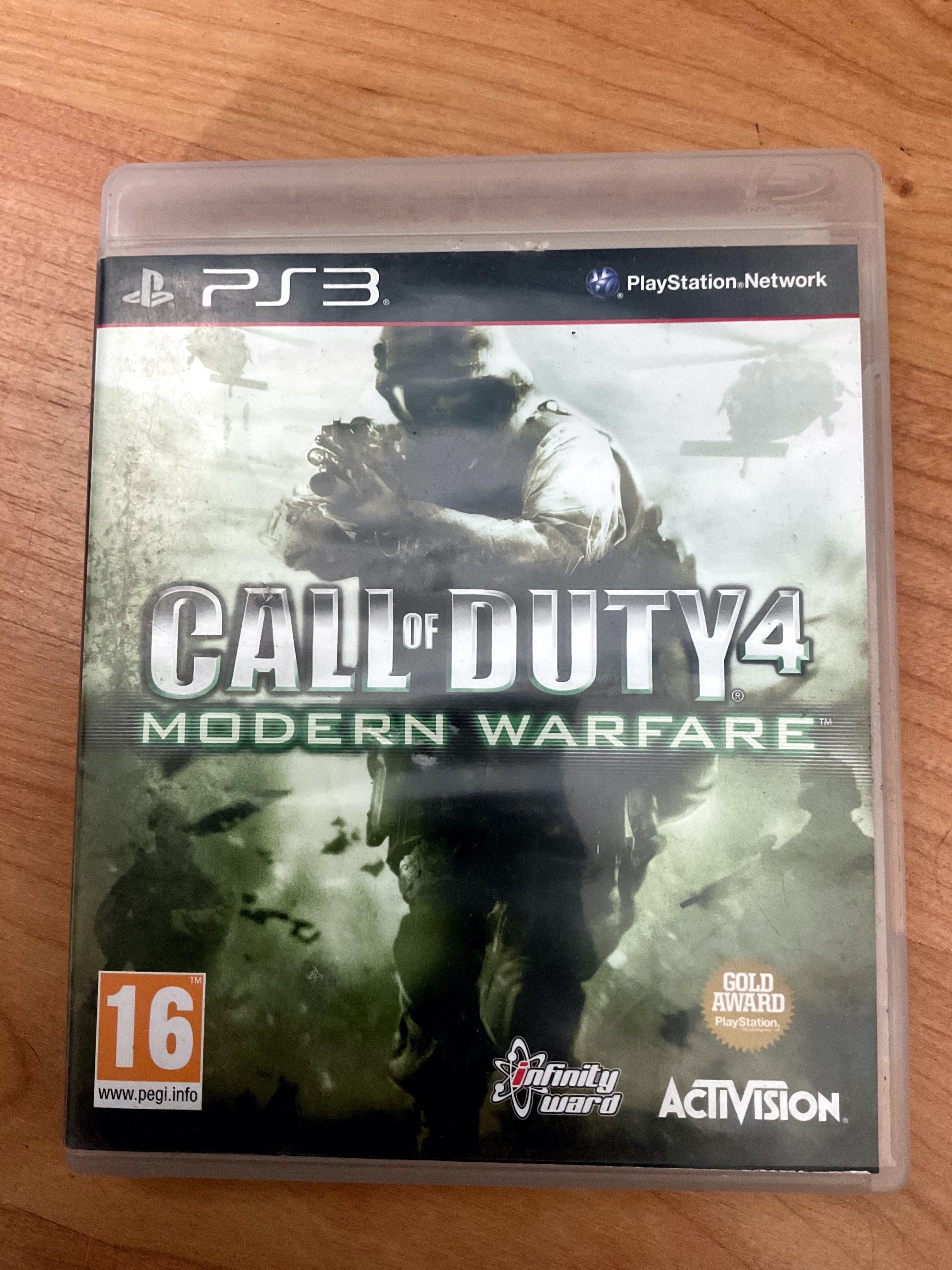 Comando PS3 + Call of Duty 4 Modern Warfare