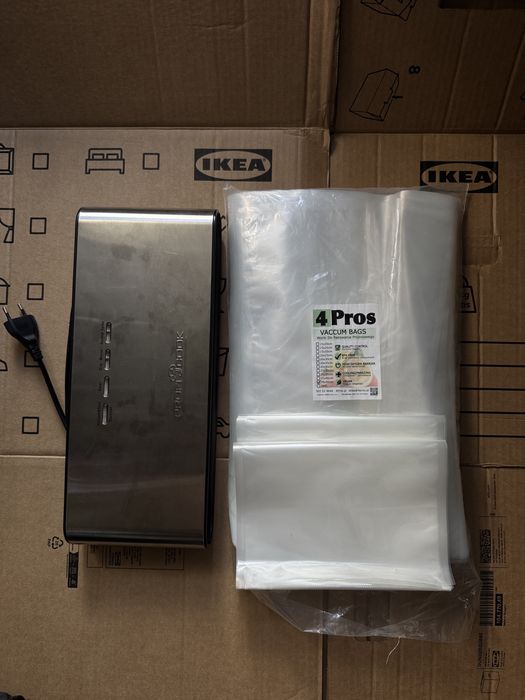 Zgrzewarka próżniowa  + spora ilość torebek do pakowania