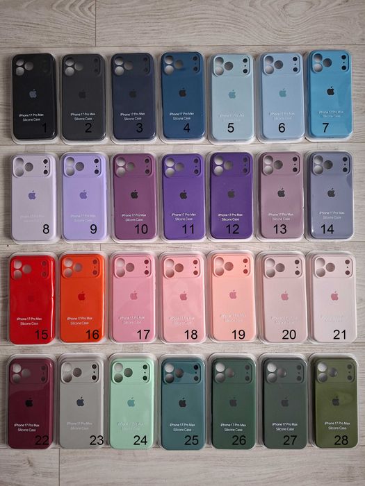 Чохол айфон 17 про макс, чехол Iphone 17 pro max silicone case чехлы