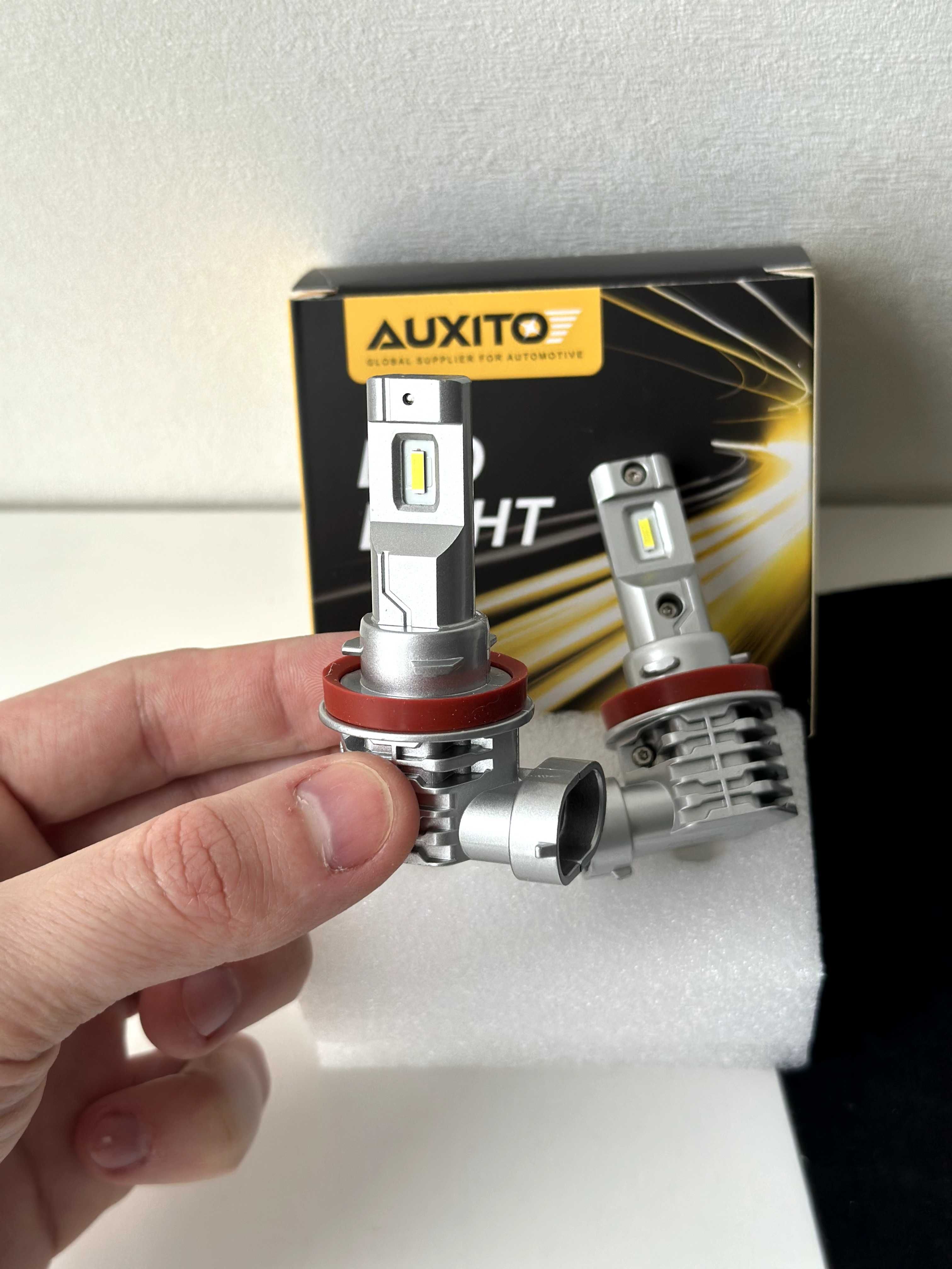Светодиодные лед автолампы Auxito /HB4 HB3 H11 H9 H8 LED Canbus