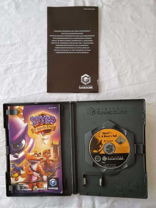 Spyro : A hero's tail [Nintendo Game Cube, 2004] Complete | Authentic
