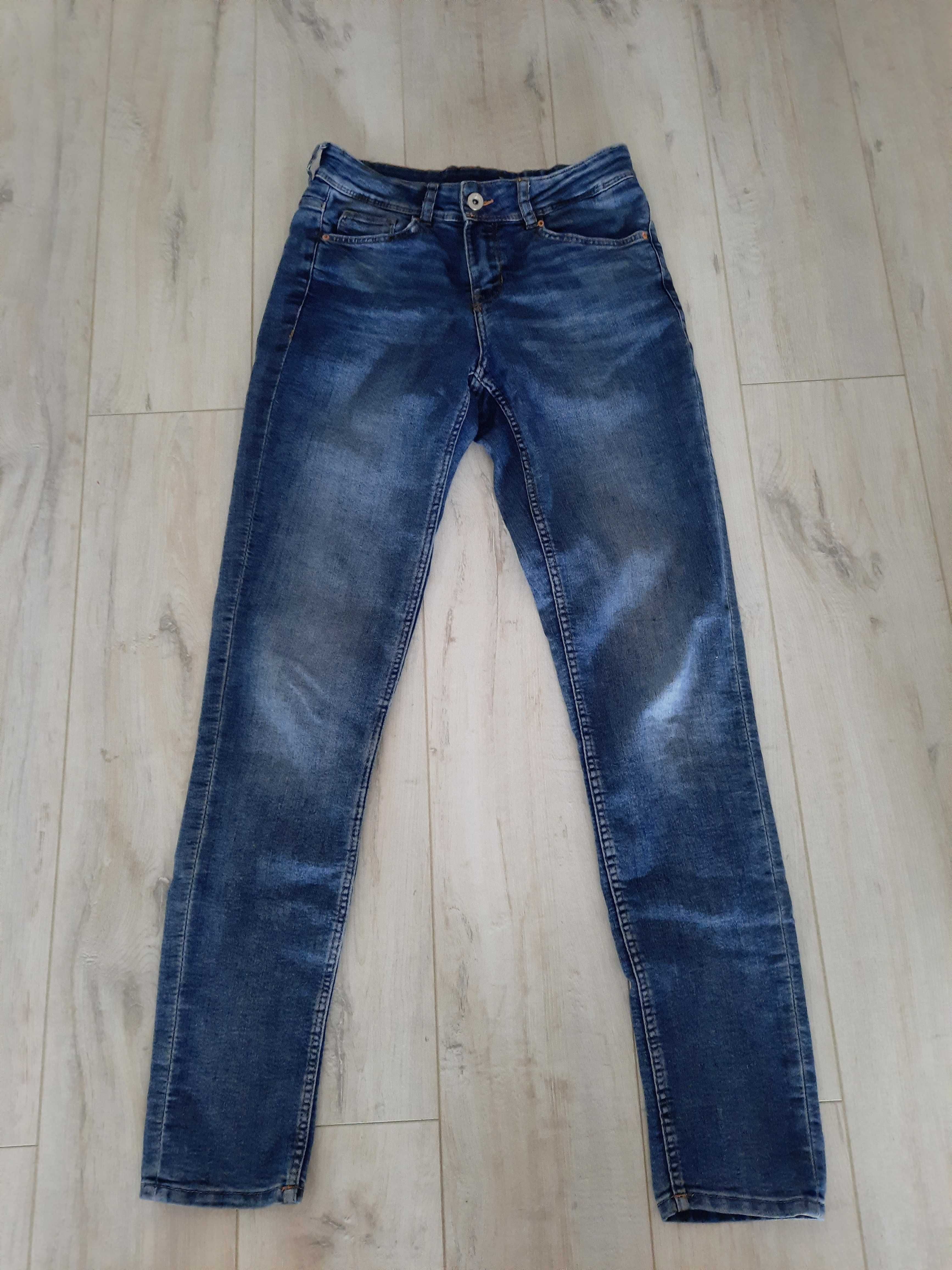Spodnie Dżinsy, jeansy H&M r.34
