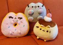 Пушин з лапками, пушин рожевий пончик, Великі 20см на 20 см.pusheen ca