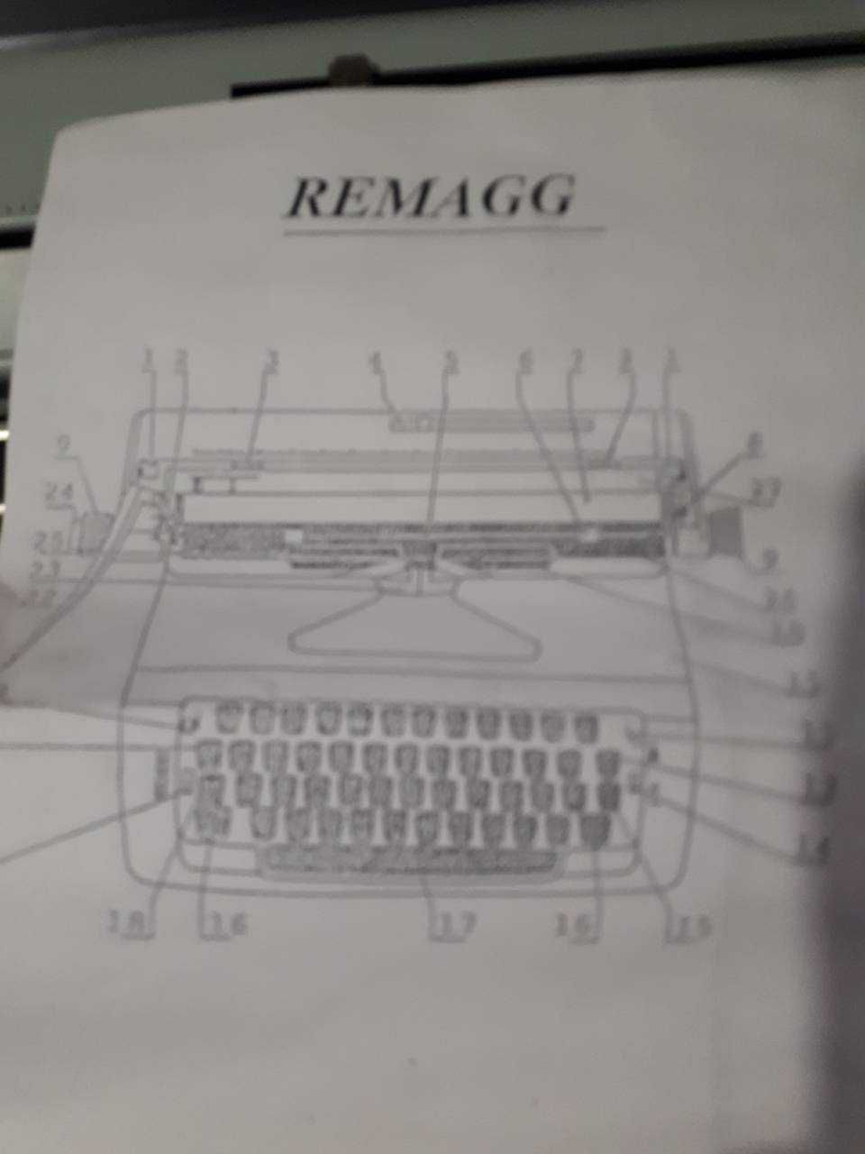 Печатная машинка «REMAGG»