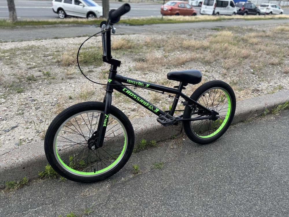 Детский трюковой велосипед ВМХ CrossRide BMX-FRS ST Freestyle 20