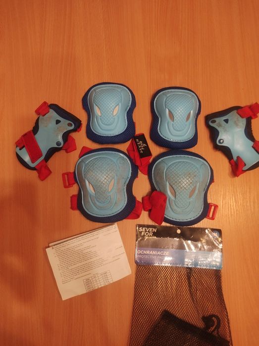 Ochraniacze Nakolanniki Dzieciece  na Rolki Deskorolkę Hulajnogę Rower