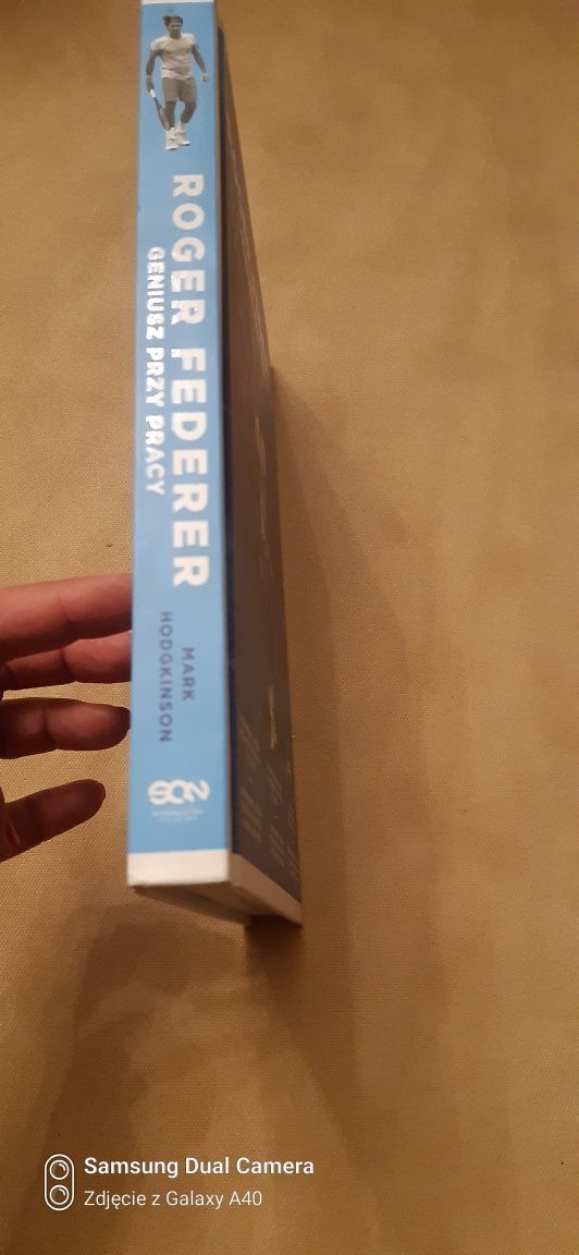 NOWA książka Federer tenis ziemny sport okazja