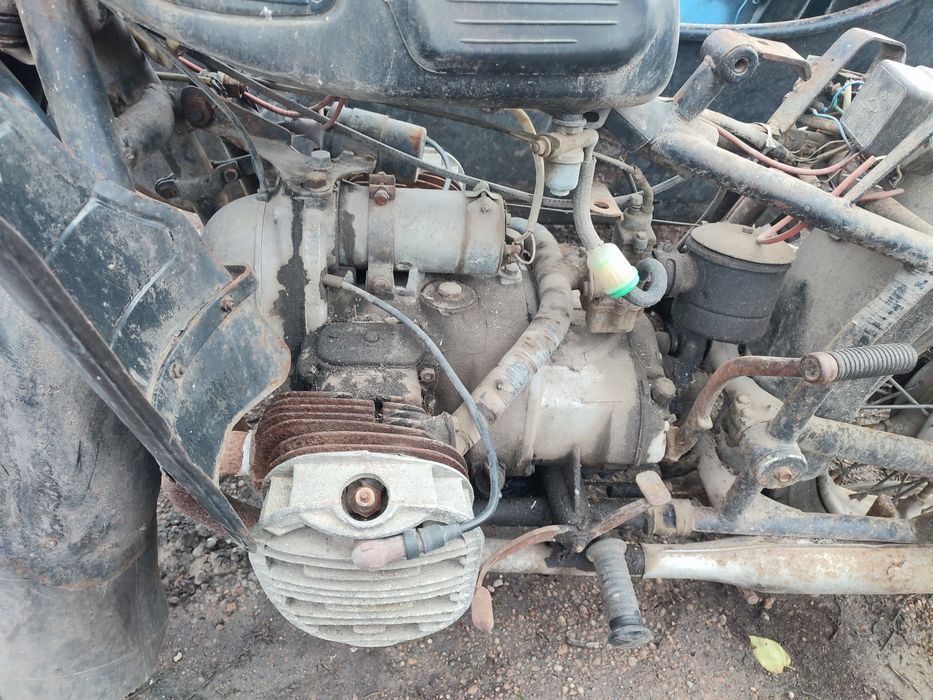 Мотор на к-750,вихлопні, фара,