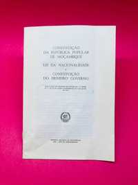 Constituição da República Popular de Moçambique Ano 1975 - RARO