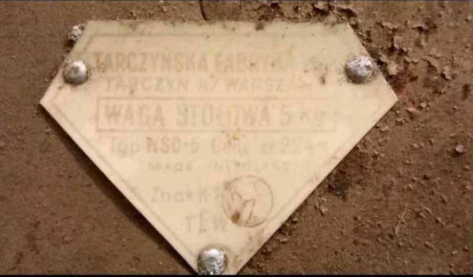 Wagi szalkowe stare