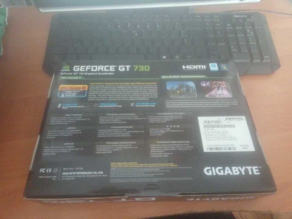 Używana Karta Graficzna GigaByte GT730 2GB 2048MB DDR3 128BIT