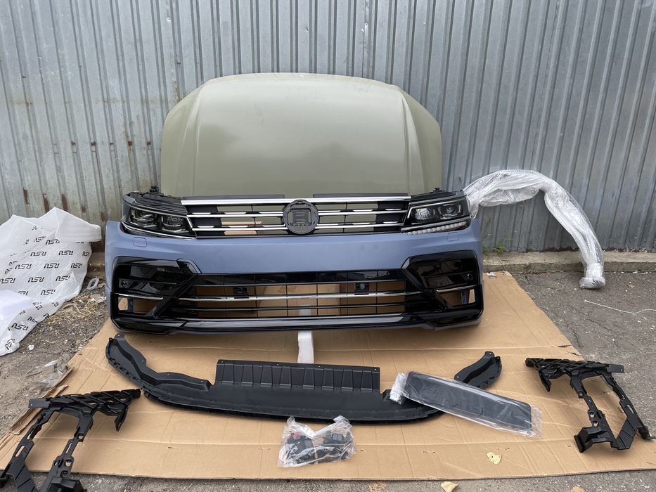 Бампер в сборе Volkswagen Tiguan R line тигуан р Лайн