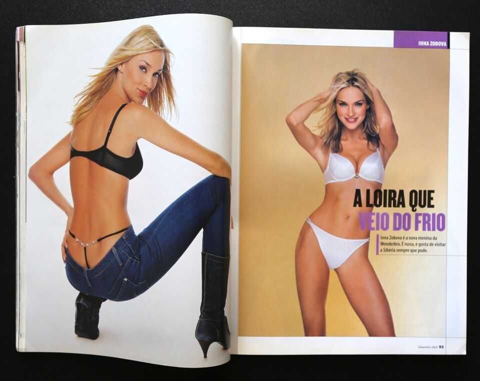 revista Maxmen Portugal 2003 Lucia Garcia Inna Zobova