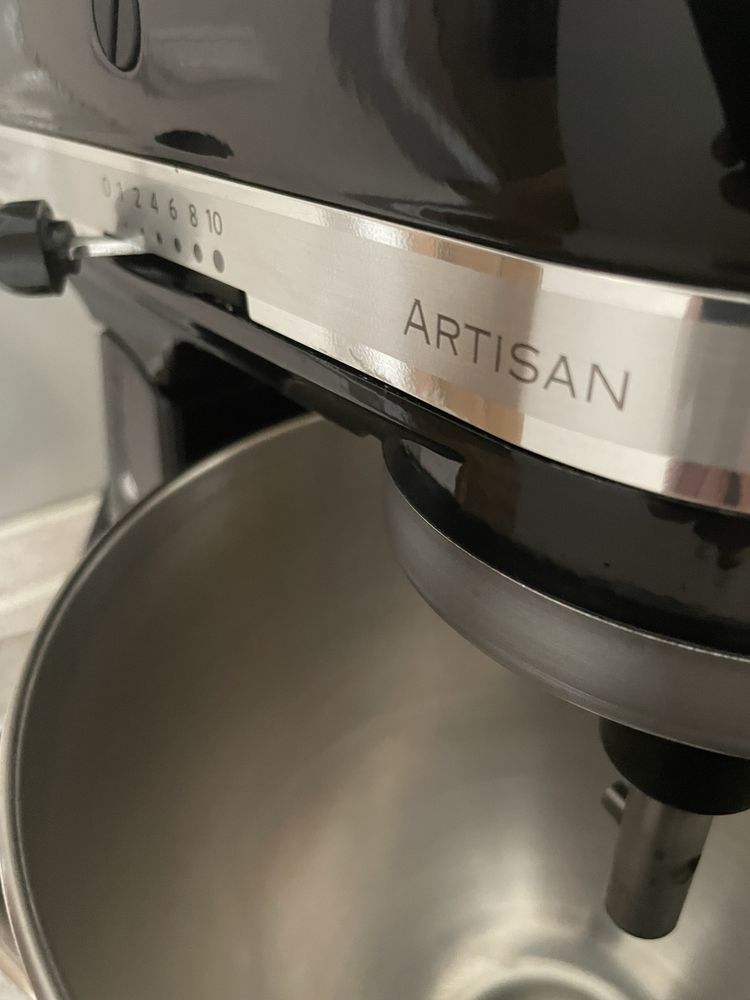 KitchenAid Artisan KSM 125 czarny połysk, gwarancja.