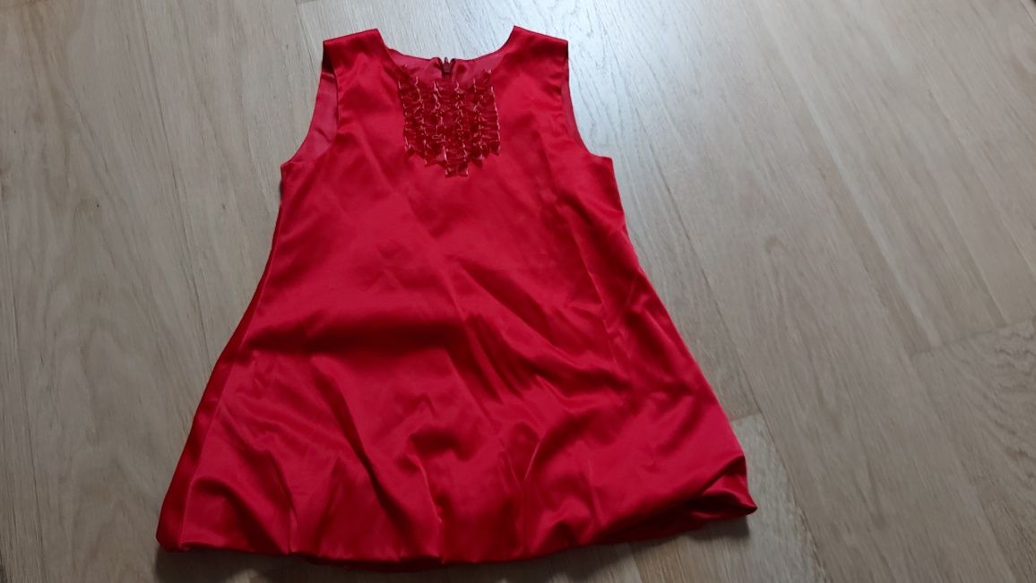 Sukienka czerwona 92cm