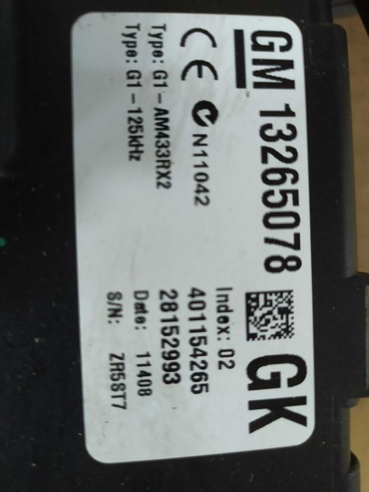 Opel Corsa D 1.0 1.2 komputer stacyjka