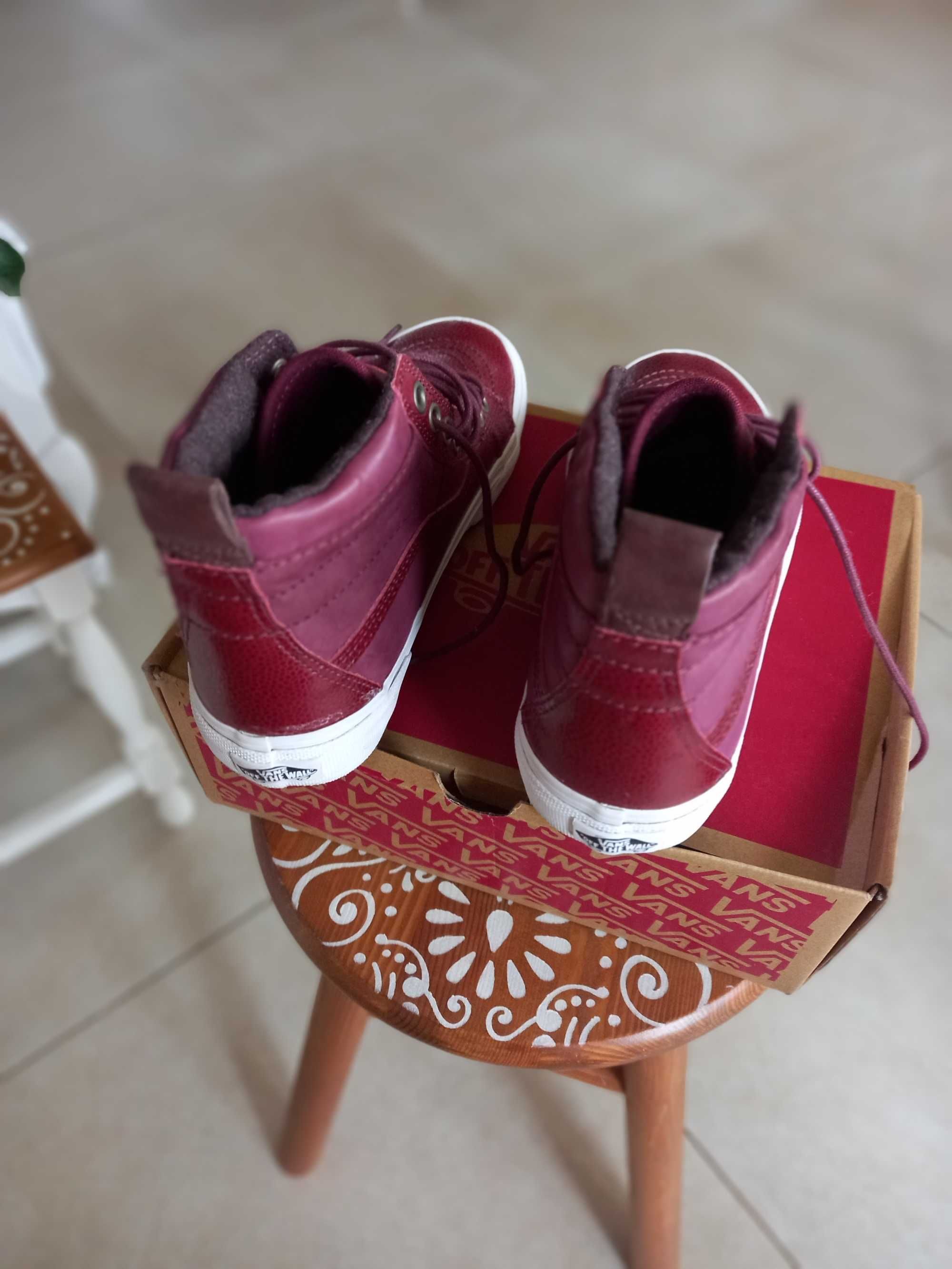 Sprzedam skórzane oryginalne buty VANS rozm. 36 - stan idealny
