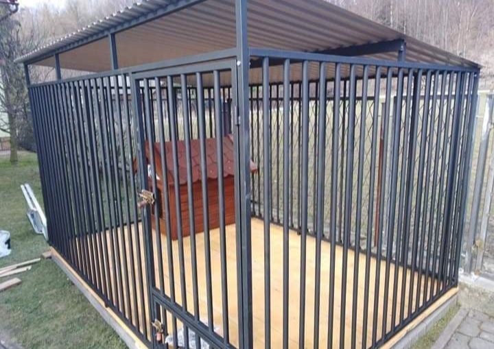 Kojec dla psa 3x2m ze stali