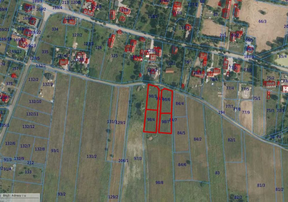Działki budowlane od 1050 do 1175m² - Miłogostowice / 10min od Legnicy