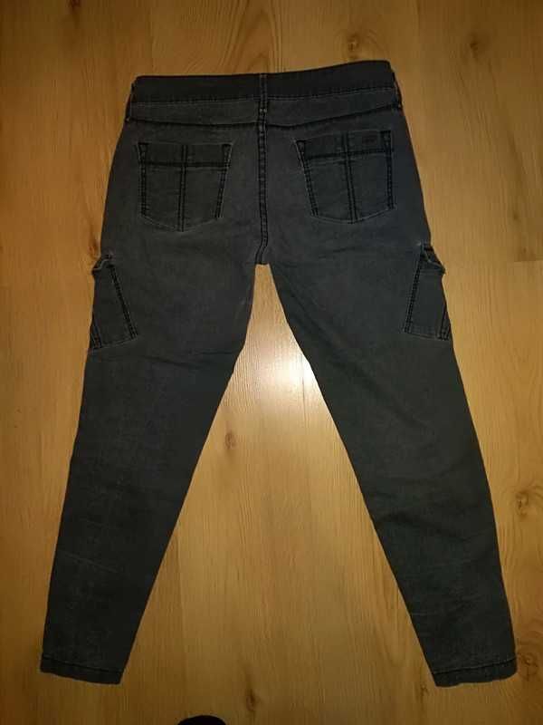 Spodnie cargo bojówki damskie w27 S szare Levi's Jeans