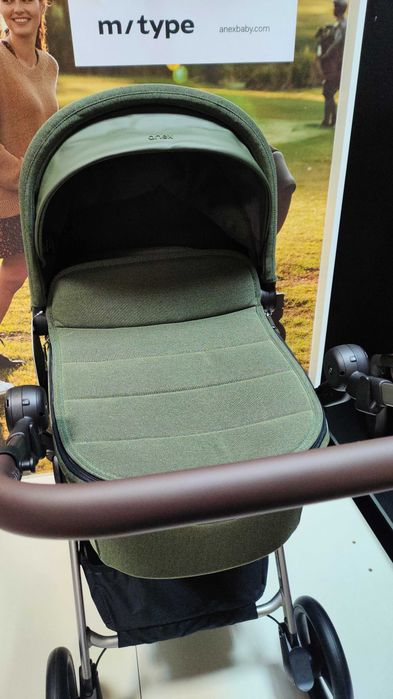 Anex IQ - wózek głęboko-spacerowy 3w1 + adaptery gratis