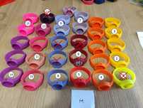 Braceletes para relógios o'clock /o'bag de 36mm, tamanho M