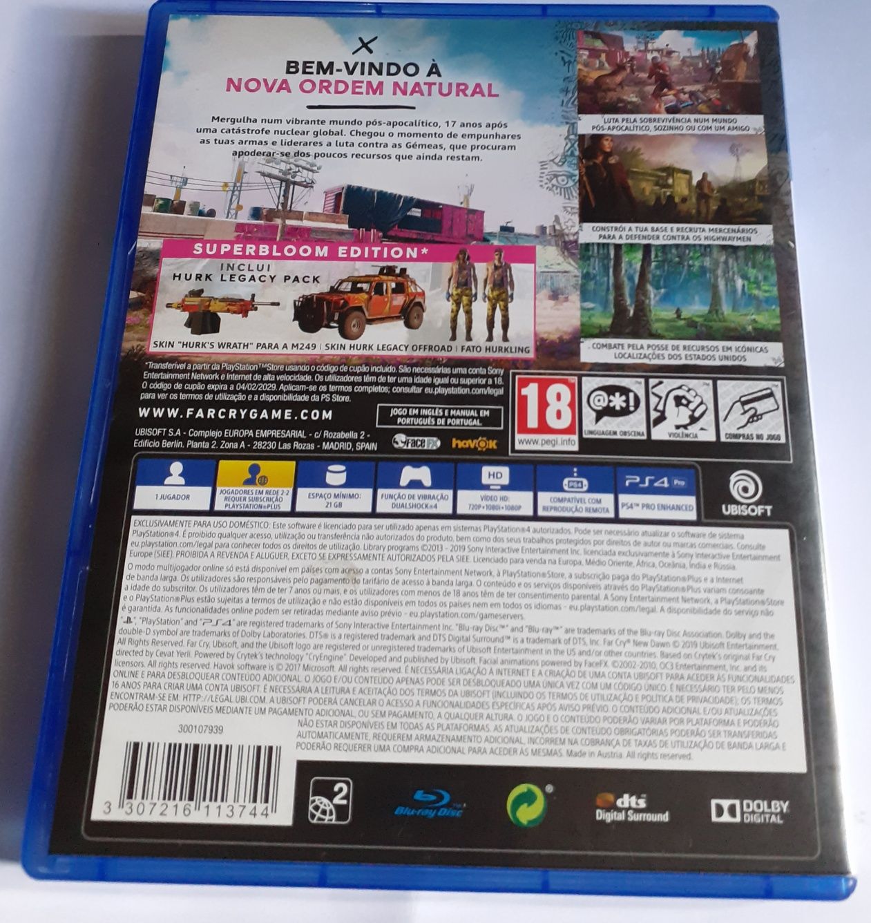 Jogo PS4 Far Cry New Dawn