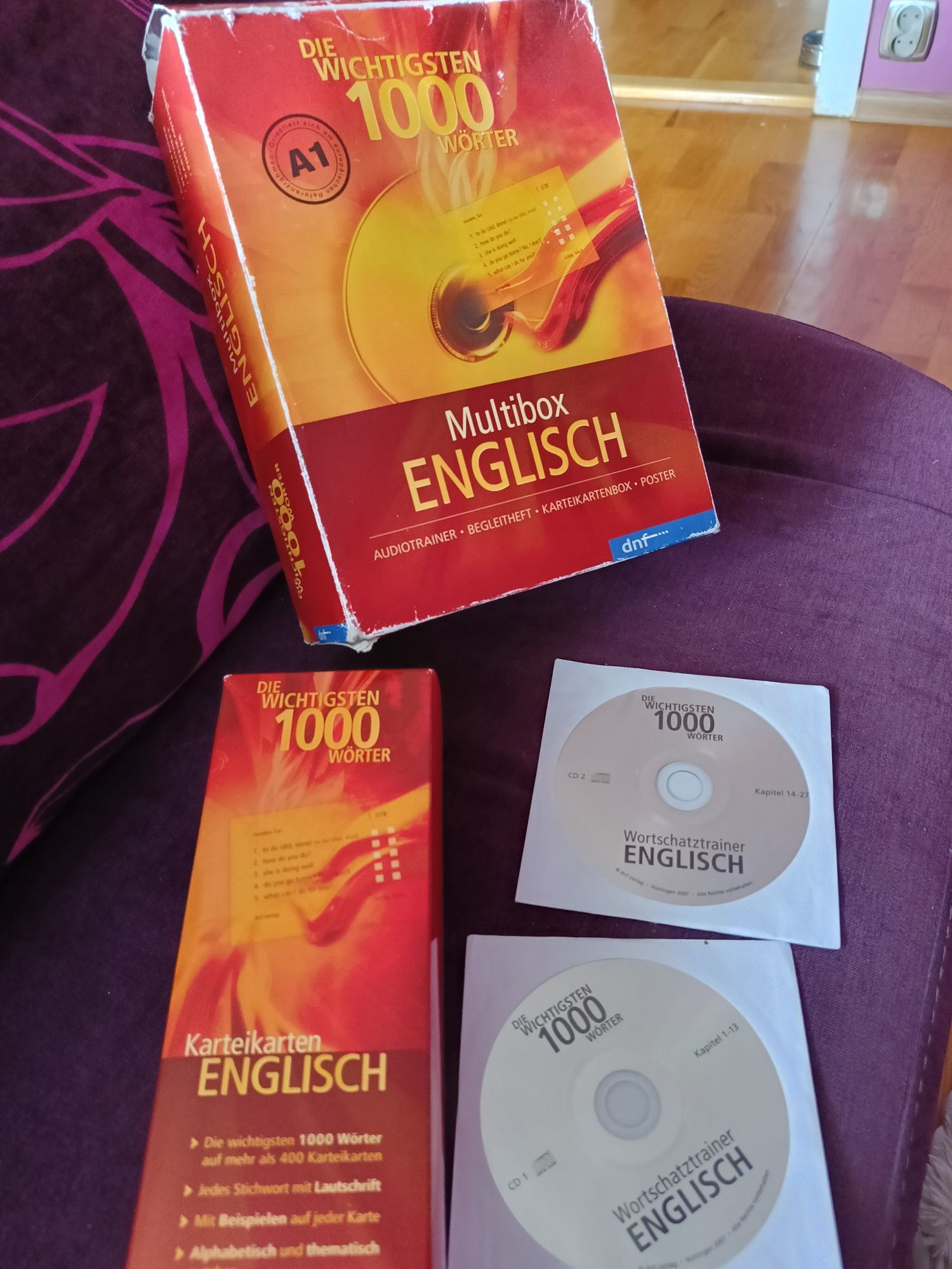 Fiszki do języka angielskiego+ 2 płyty CD