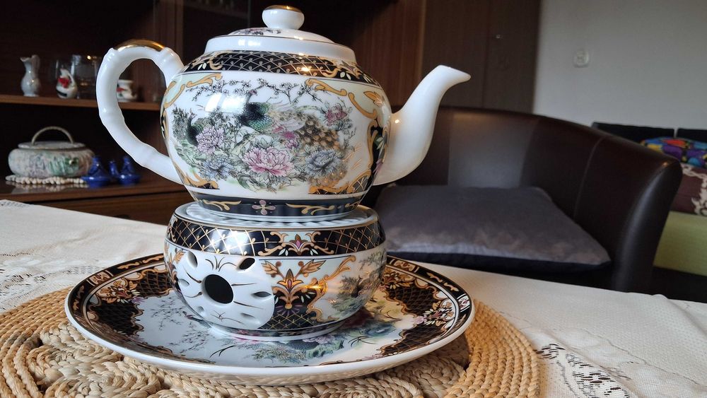 Zaparzacz do herbaty z porcelany
