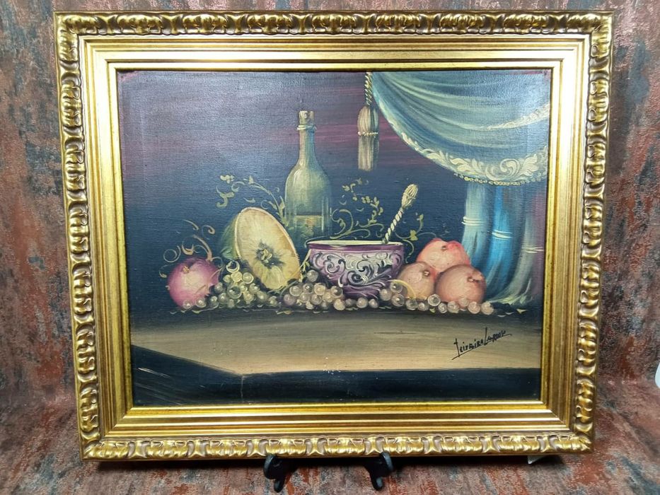 Quadro Pintura a Oleo de Teixeira Cardoso