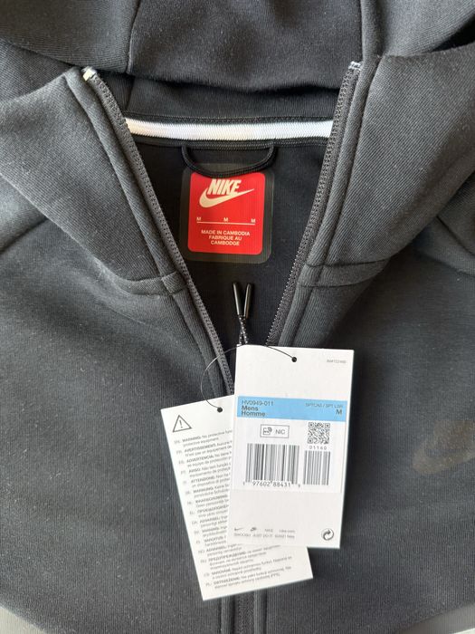 Fato de treino completo Nike Tech Fleece Preto Cizento