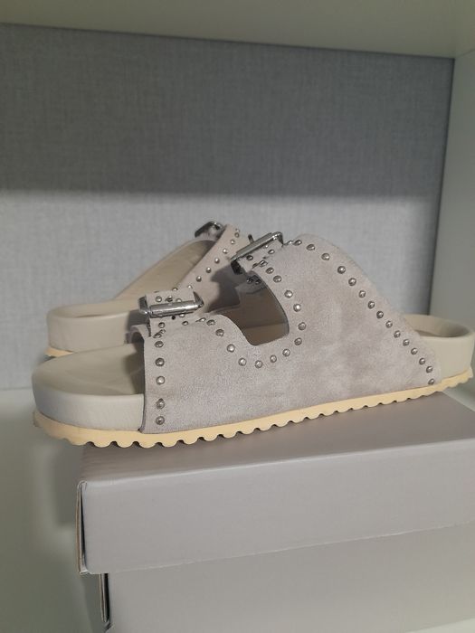 Шлепанцы замша Fidelitti