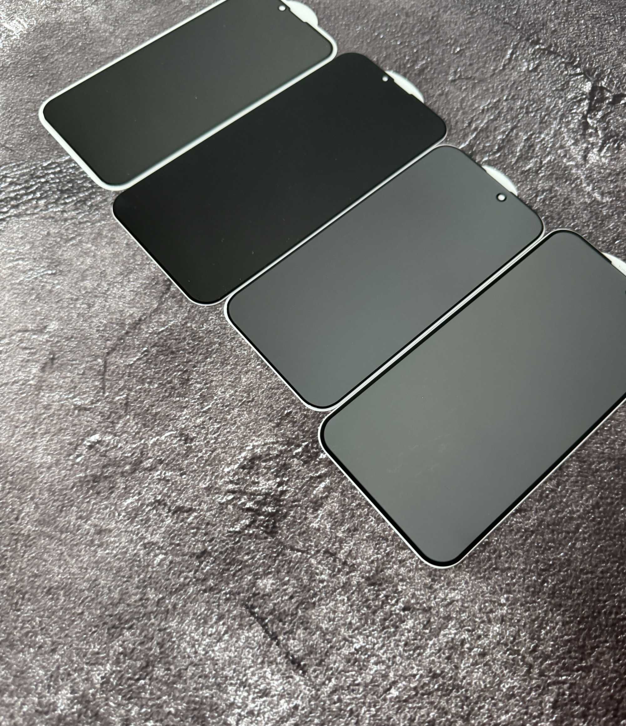 Захисне скло Антишпигун iPhone 14 14 Plus 14 Pro Max Айфон антишпион