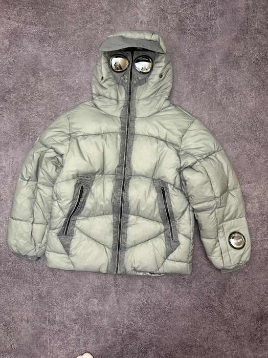 Пуховик CP Company x Palace Puffer Jacket Grey
