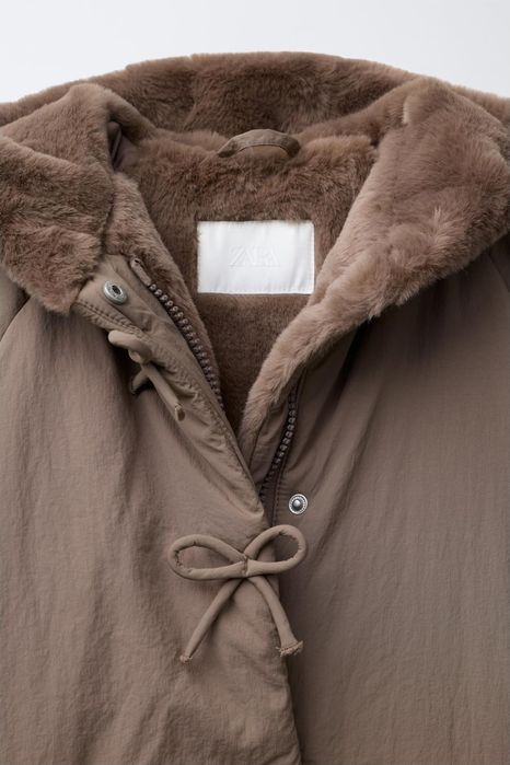 Пальто зима 116 см  Zara